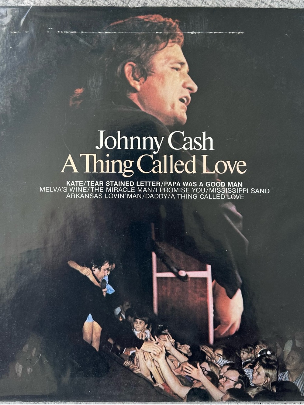 Vintage Johnny Cash “A Thing Called Love” Vinyl LP (1972) Columbia Stereo KC
